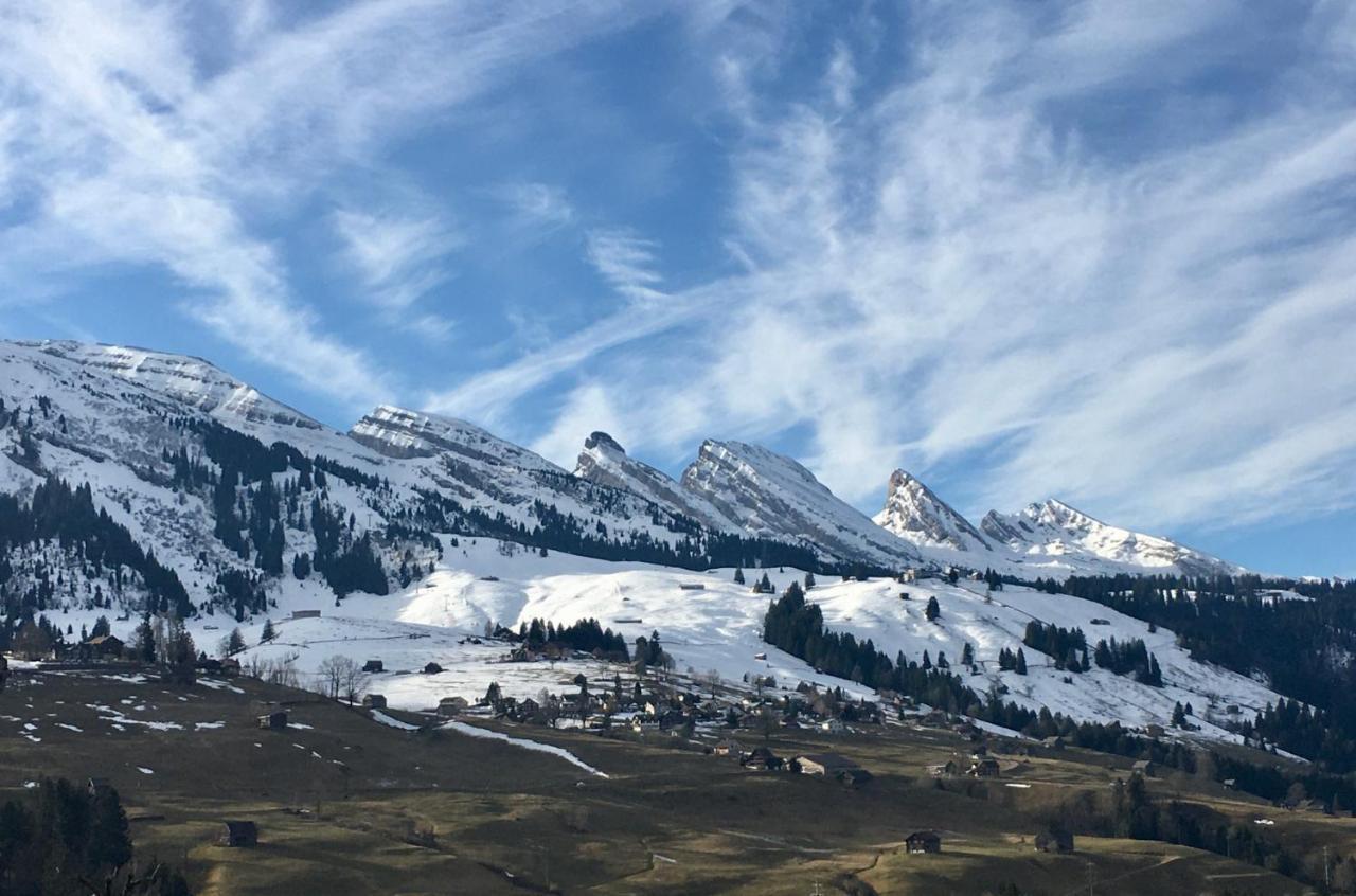 Ferienwohnung Haus Am Bach In Toggenburg Вильдхаус Экстерьер фото