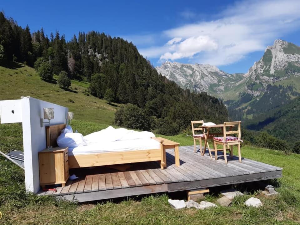Ferienwohnung Haus Am Bach In Toggenburg Вильдхаус Экстерьер фото
