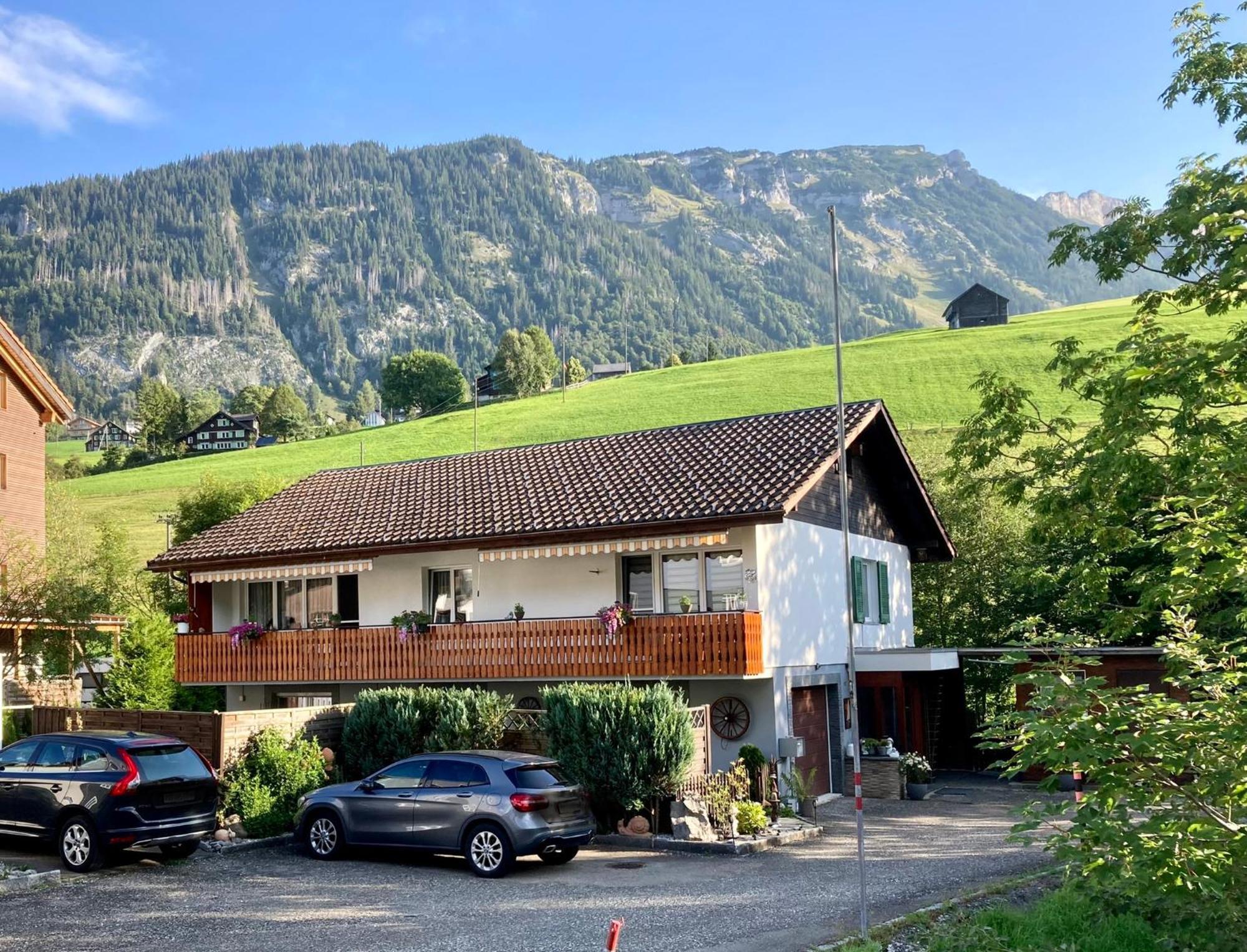 Ferienwohnung Haus Am Bach In Toggenburg Вильдхаус Экстерьер фото